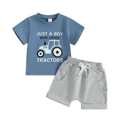 JUST A BOY WHO LOVES TRACTORS Outfit