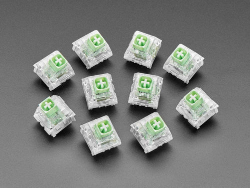 Kailh Mechanical Key Switches - Thick Click Jade Box - 10 pack (Cherry MX Compatible) [discontinued] by The Pi Hut - The Pi Hut