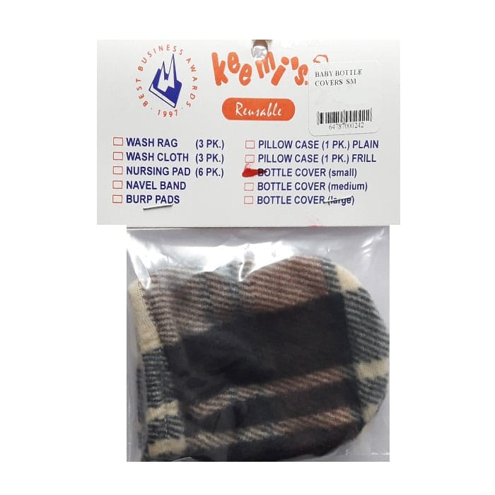 Keemi's Baby Bottle Covers Small - 64787000242 Pie's Variety Store