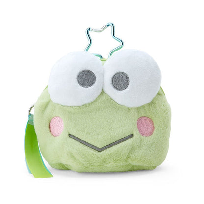 Keroppi Plush Mini Face Pouch Bags Japan Original