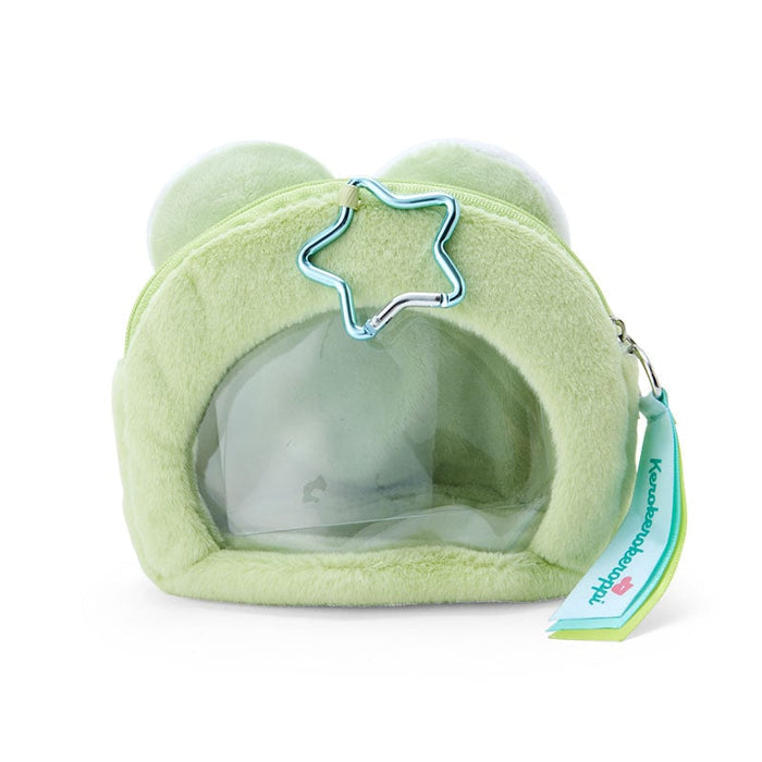 Keroppi Plush Mini Face Pouch Bags Japan Original