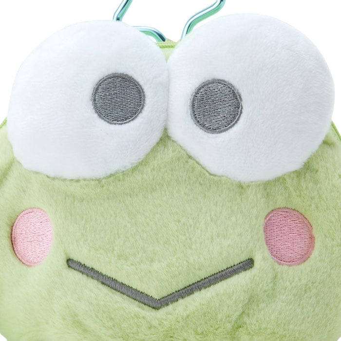 Keroppi Plush Mini Face Pouch Bags Japan Original