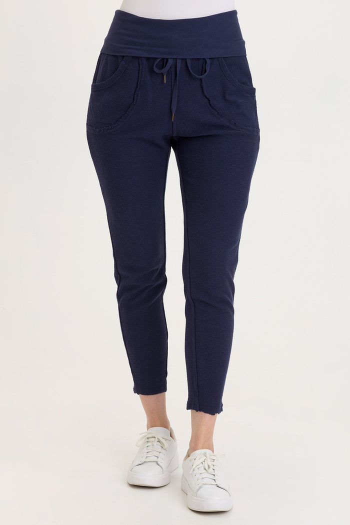 Wearables Kiefer Slim Leg Crepe Knit Pant