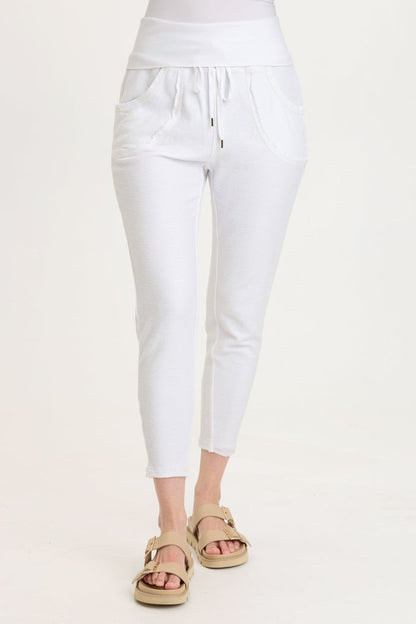 Wearables Kiefer Slim Leg Crepe Knit Pant