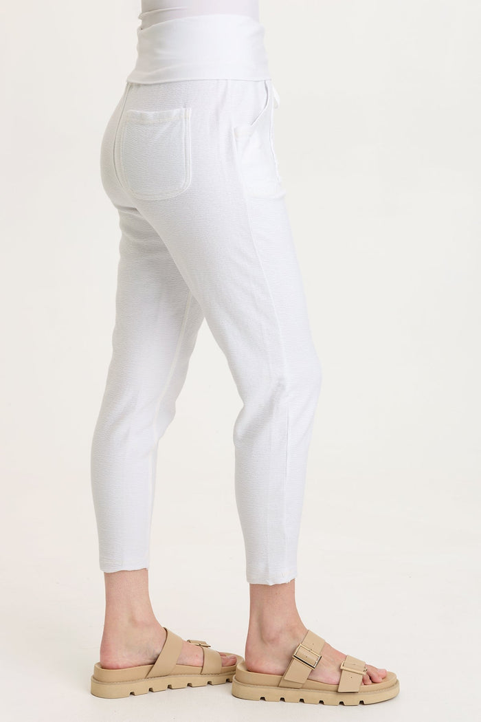 Wearables Kiefer Slim Leg Crepe Knit Pant