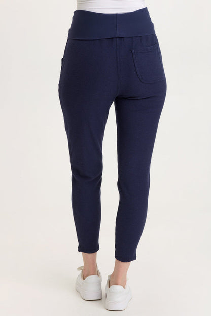 Wearables Kiefer Slim Leg Crepe Knit Pant