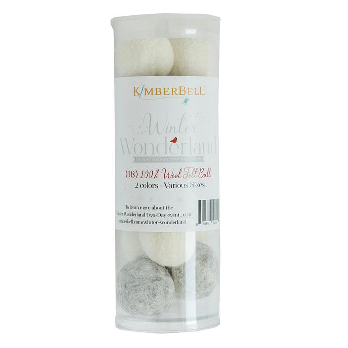 Kimberbell Winter Wonderland Wool Felt Balls