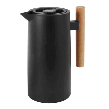 Kitchen Life 1Lt Vacuum Jug Flask - Black