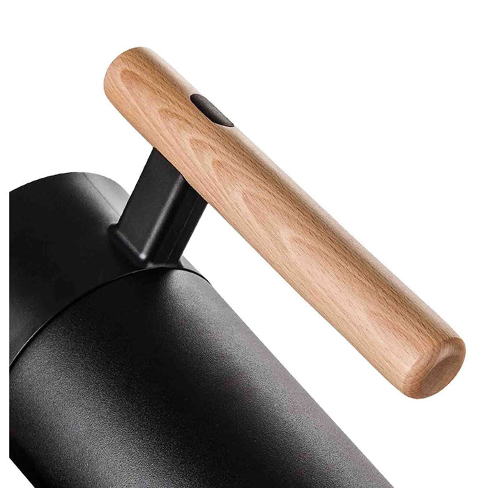 Kitchen Life 1Lt Vacuum Jug Flask - Black