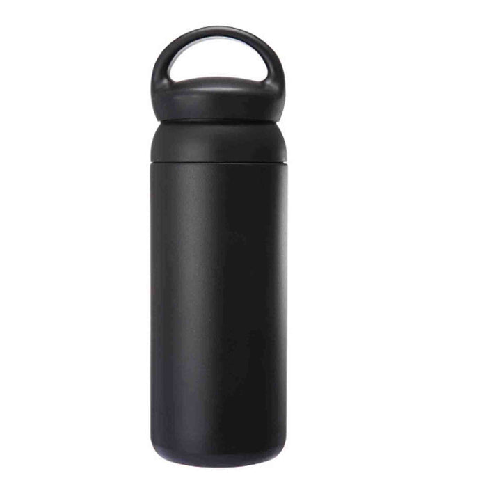 Kitchen Life 500ml Travel Mug With Hoop - Black