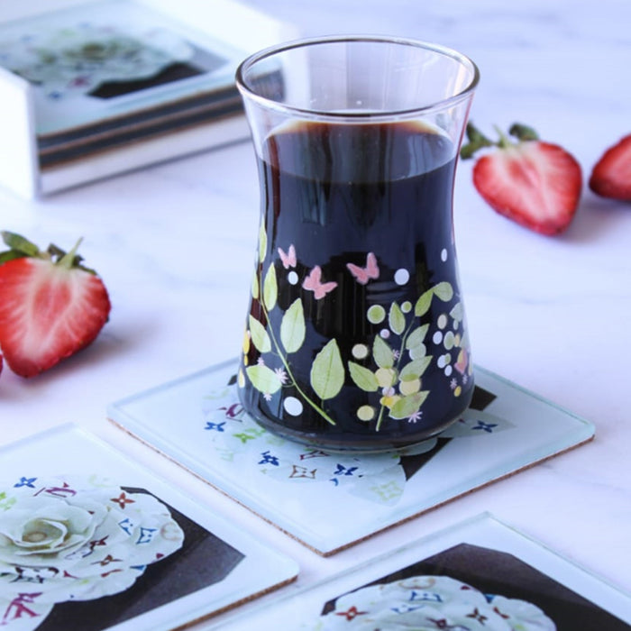 Kitchen Life LV Coaster Set Of 4 - White