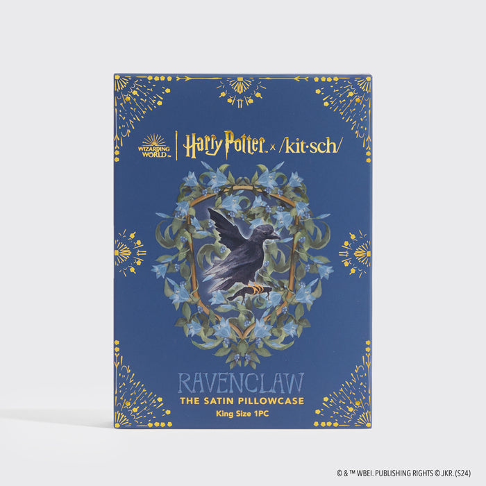 Kitsch x Harry Potter Ravenclaw King Satin Pillowcase — packaging