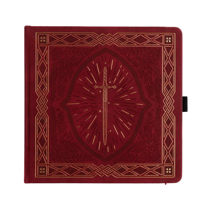 Knight's Sword Notebook - Archer and Olive