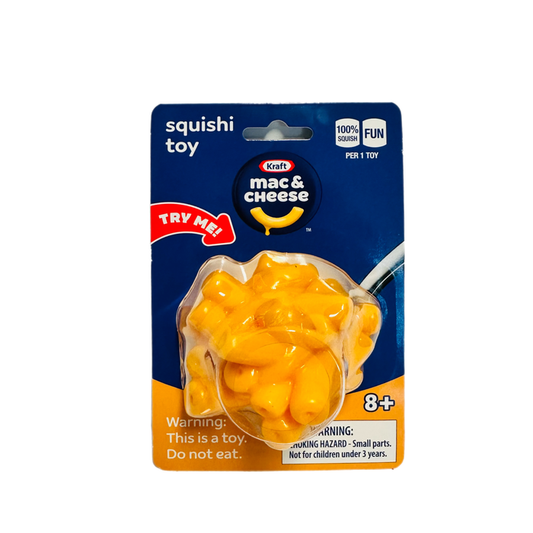 Kraft Mac & Cheese Squishy Squeeze Fidget Toy