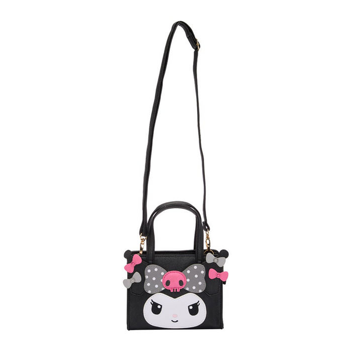 Kuromi 2-Way Mini Black Handbag (Dainty Doll Series) Bags Global Original