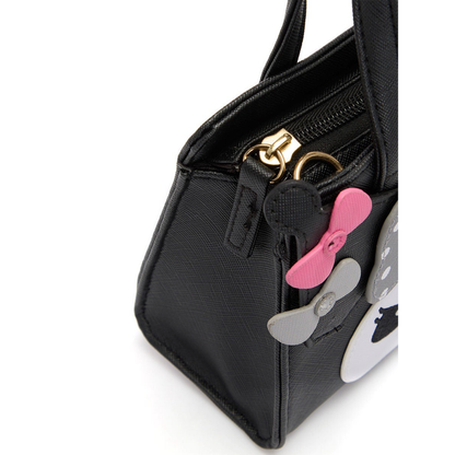 Kuromi 2-Way Mini Black Handbag (Dainty Doll Series) Bags Global Original