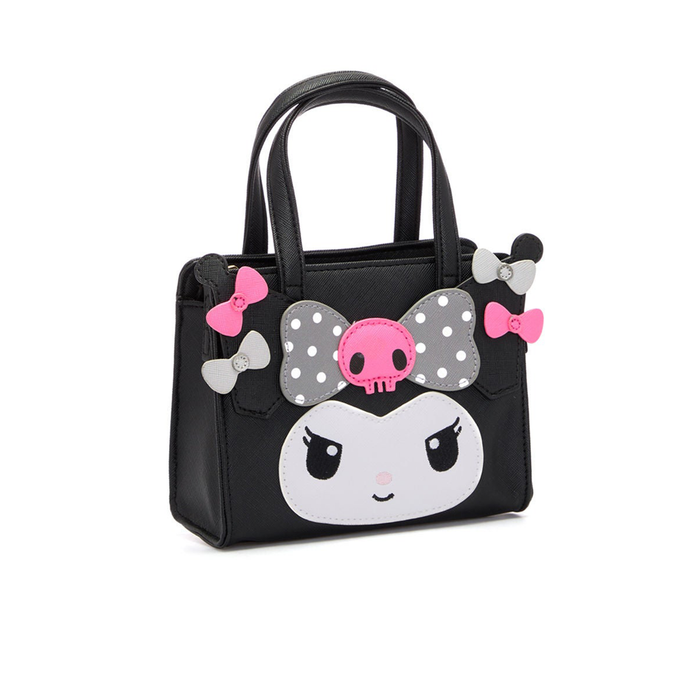 Kuromi 2-Way Mini Black Handbag (Dainty Doll Series) Bags Global Original