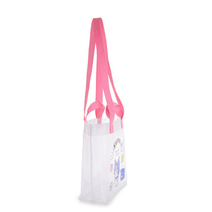 Kuromi 2-Way Vinyl Tote Bag (Besties Friend Series) Bags NAKAJIMA CORPORATION