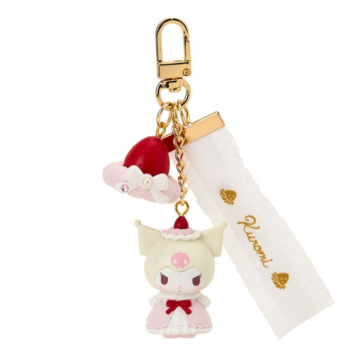 Kuromi Bag Charm (Strawberry Whip Series) Accessory Japan Original