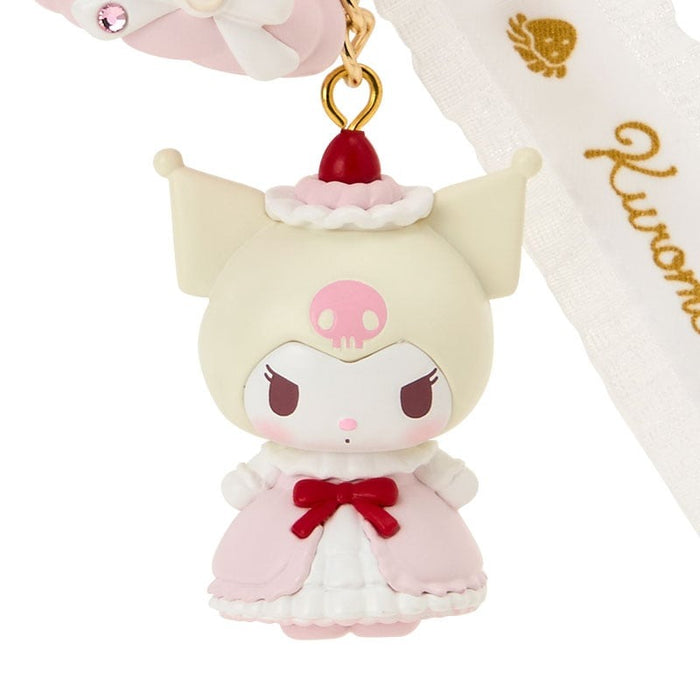 Kuromi Bag Charm (Strawberry Whip Series) Accessory Japan Original