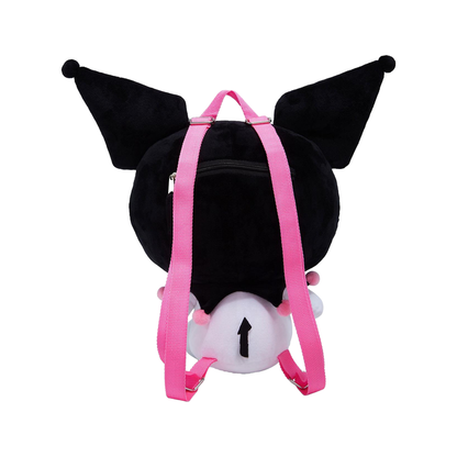 Kuromi Classic Plush Backpack Bags BIOWORLD