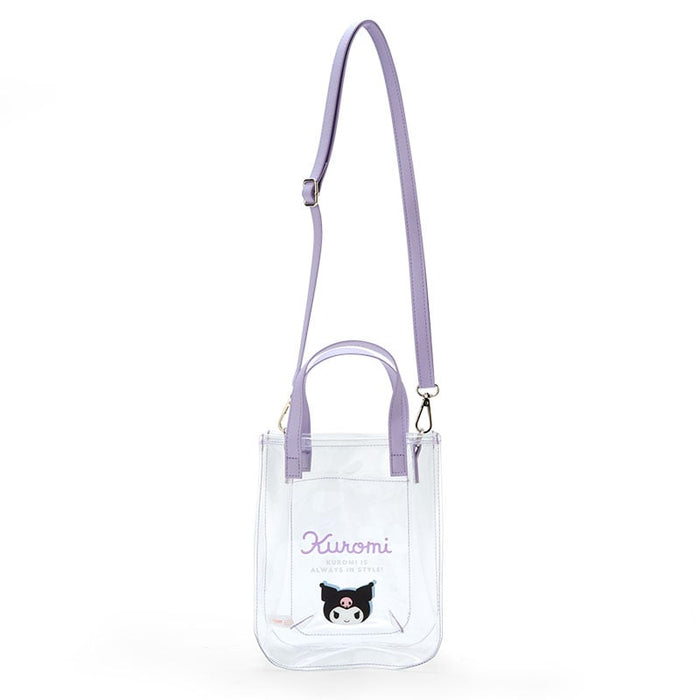 Kuromi Clear 2-Way Mini Tote Bags Japan Original