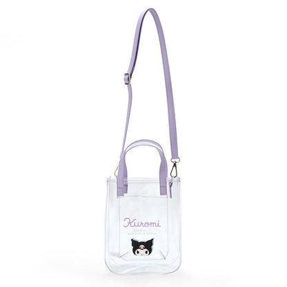 Kuromi Clear 2-Way Mini Tote Bags Japan Original