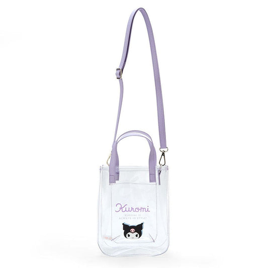 Kuromi Clear 2-Way Mini Tote Bags Japan Original