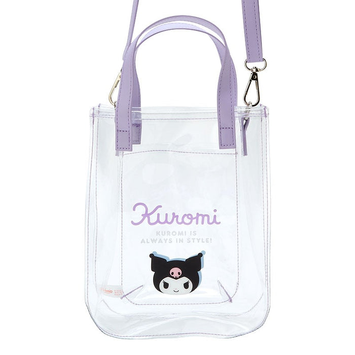 Kuromi Clear 2-Way Mini Tote Bags Japan Original