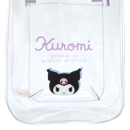 Kuromi Clear 2-Way Mini Tote Bags Japan Original