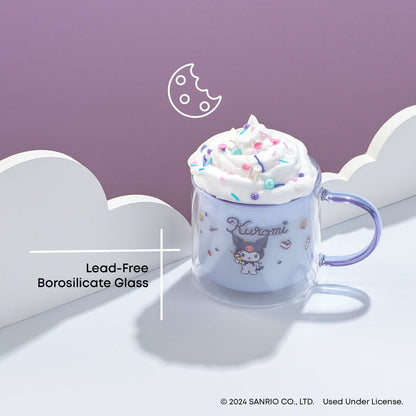Kuromi Double Wall Coffee Mug Home Goods JoyJolt