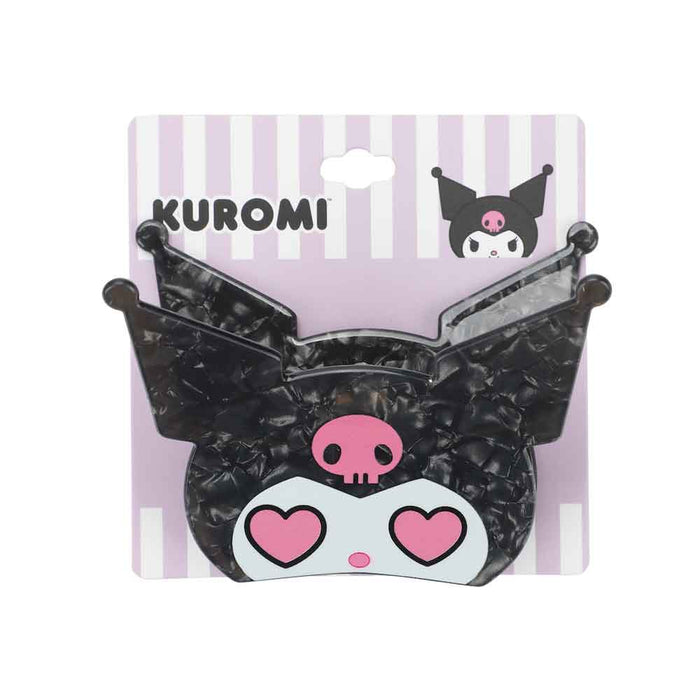 Kuromi Heart Eyes Hair Clip Accessory BIOWORLD