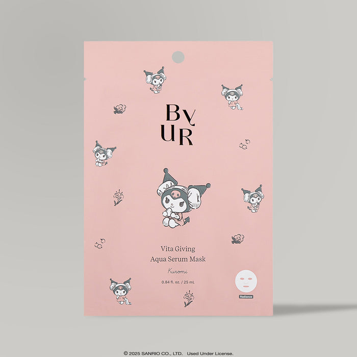 Kuromi x ByUR Vita Giving Daily Aqua Serum Mask (1pc) (POPUP) Beauty ByUR US