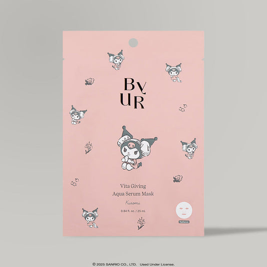 Kuromi x ByUR Vita Giving Daily Aqua Serum Mask (1pc) (POPUP) Beauty ByUR US