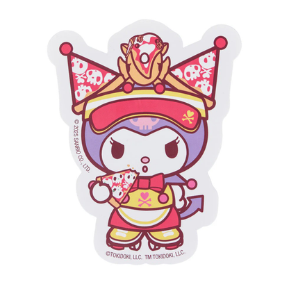 Kuromi x Tokidoki Large Sticker (Fast Food) Stationery TOKIDOKI