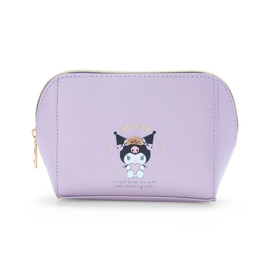 Kuromi Zipper Pouch (Dainty Tiara Series) Bags Japan Original