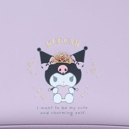 Kuromi Zipper Pouch (Dainty Tiara Series) Bags Japan Original
