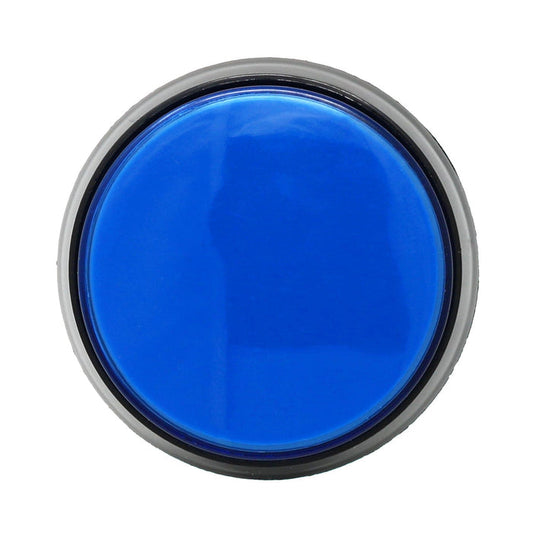 Large Arcade Button with LED - 60mm Blue by The Pi Hut - The Pi Hut
