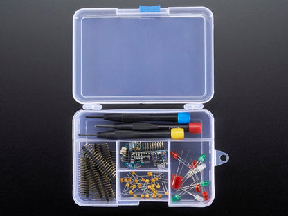 Latching 5-Compartment Storage Box by The Pi Hut - The Pi Hut