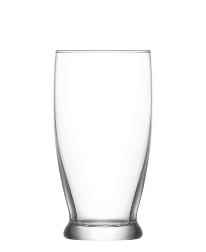LAV 6 Piece Joy 140ml Small Glass Tumbler Set - Clear