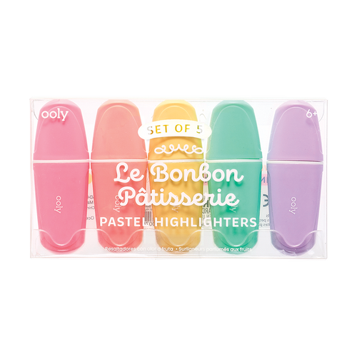 OOLY Le Bonbon Patisserie Pastel Highlighters in packaging
