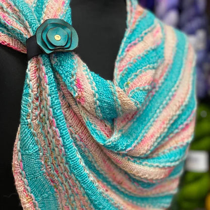 Leather Scarf Cuff