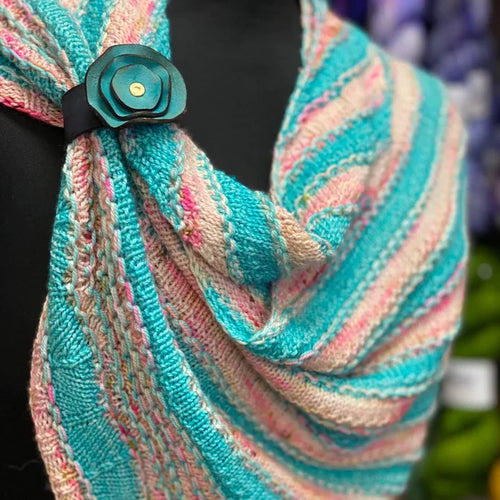 Leather Scarf Cuff