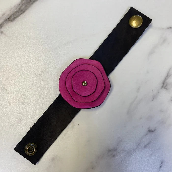 Leather Scarf Cuff