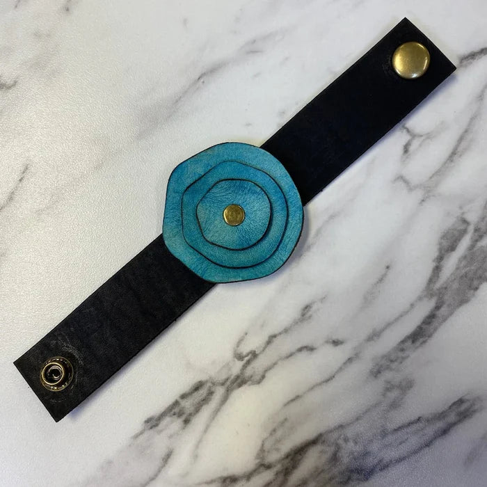 Leather Scarf Cuff