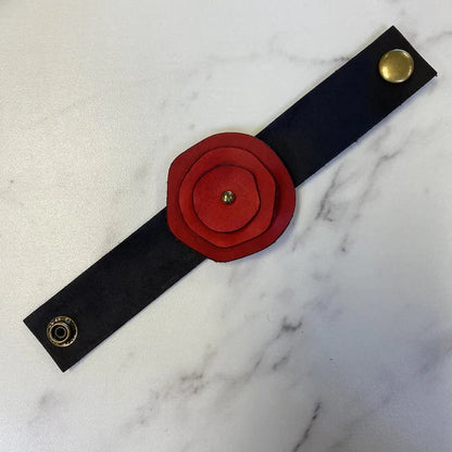 Leather Scarf Cuff
