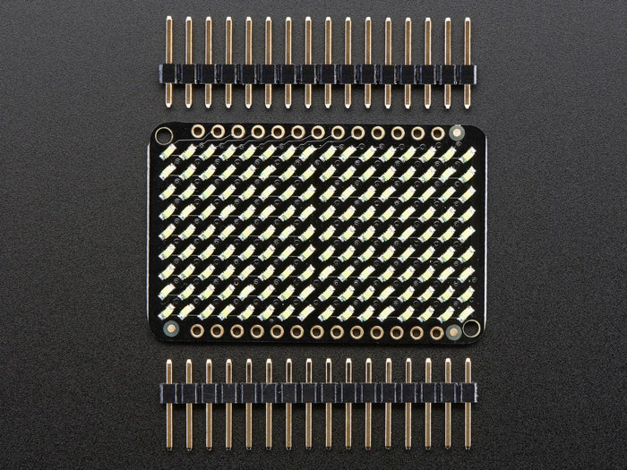 LED Charlieplexed Matrix - 9x16 LEDs - Cool White [Discontinued] by Adafruit - The Pi Hut