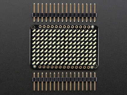 LED Charlieplexed Matrix - 9x16 LEDs - Cool White [Discontinued] by Adafruit - The Pi Hut