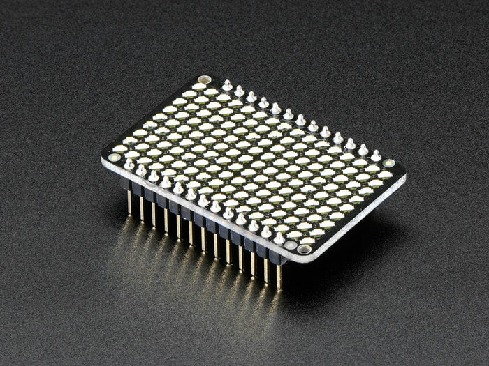 LED Charlieplexed Matrix - 9x16 LEDs - Cool White [Discontinued] by Adafruit - The Pi Hut