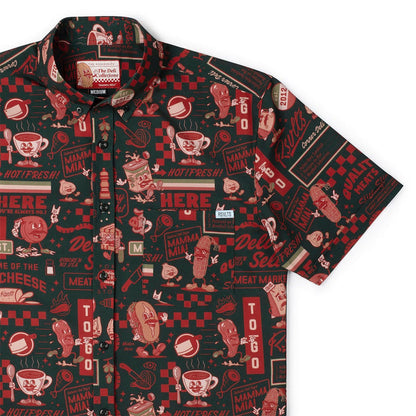 RSVLTS XS RSVLTS Short Sleeve Shirt Let's All Go to the Deli – KUNUFLEX Short Sleeve Shirt Let's All Go to the Deli – KUNUFLEX Short Sleeve Shirt